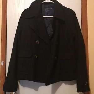 Black Pea Coat